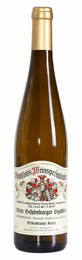 Schönburger Spätlese - lieblicher Weißwein